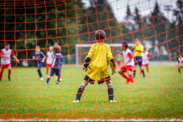A kids soccer team that could receive funding as part of the Middle Creek Energy Hub Community Benefits Scheme